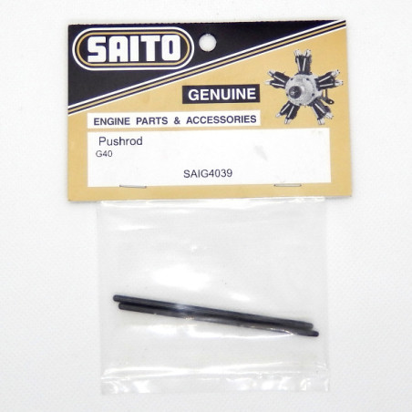 SAITO FG-40 SAIG4039 Pushrods - FlashRC