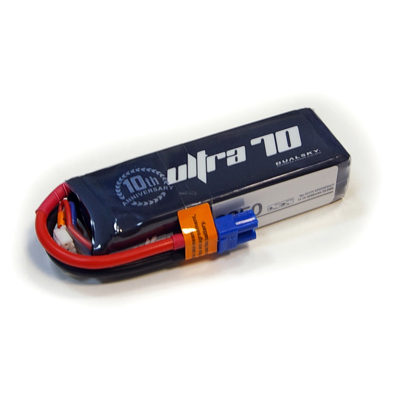 Batterie Dualsky Ultra-L, lipo 6S 22.2V 900mAh 120C prise XT-60 - FLASH RC