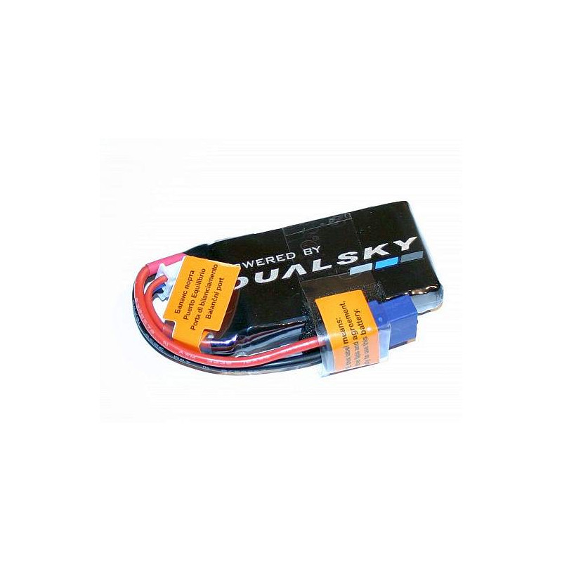 Batteria Dualsky Ultra-L, lipo 6S 22.2V 600mAh 120C presa XT-60 - FLASH RC