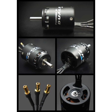 Dualsky XM3045EG-8 motor (120g, 1250kV, 725W) - FLASH RC