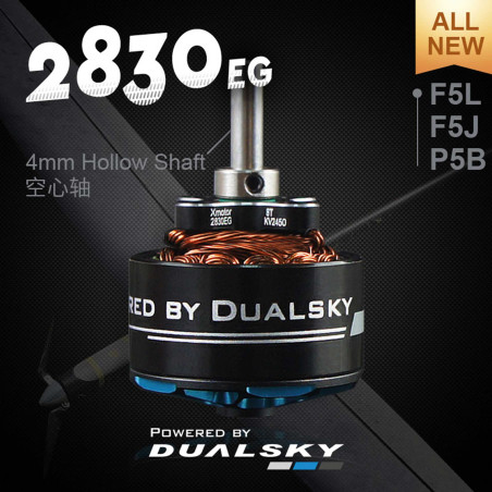 Dualsky XM2830EG-14 motor (55g, 1950kV, 588W) - FLASH RC