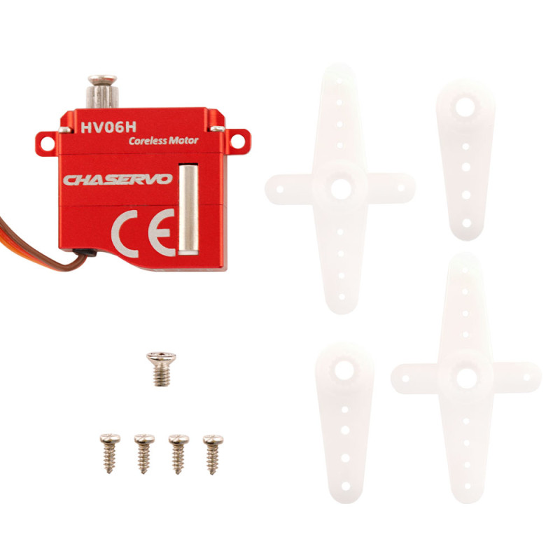 Servo - Digital servo HV06H Chaservo MICRO (6g, 2.4kg, 0.05s) - FLASH RC