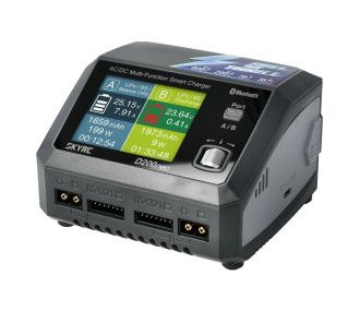 Chargeur - Chargeur D200 Neo Duo 1-6s (AC 2x200W, DC 2x400)   - FLASH RC
