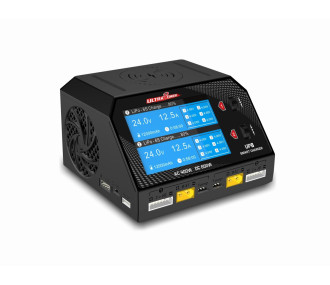 Chargeur - Chargeur UP8 Duo 2X300W 12V/220V Ultra Power - FLASH RC
