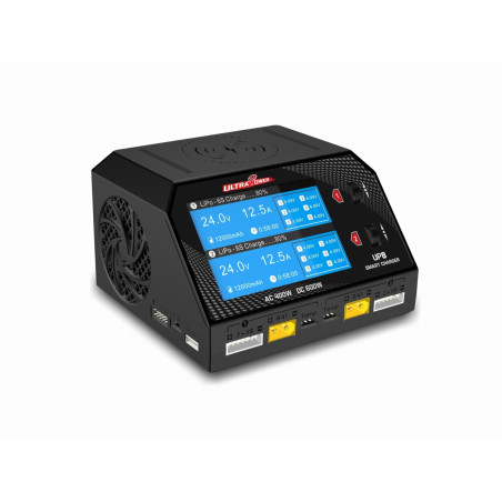 Chargeur - Chargeur UP8 Duo 2X300W 12V/220V Ultra Power - FLASH RC