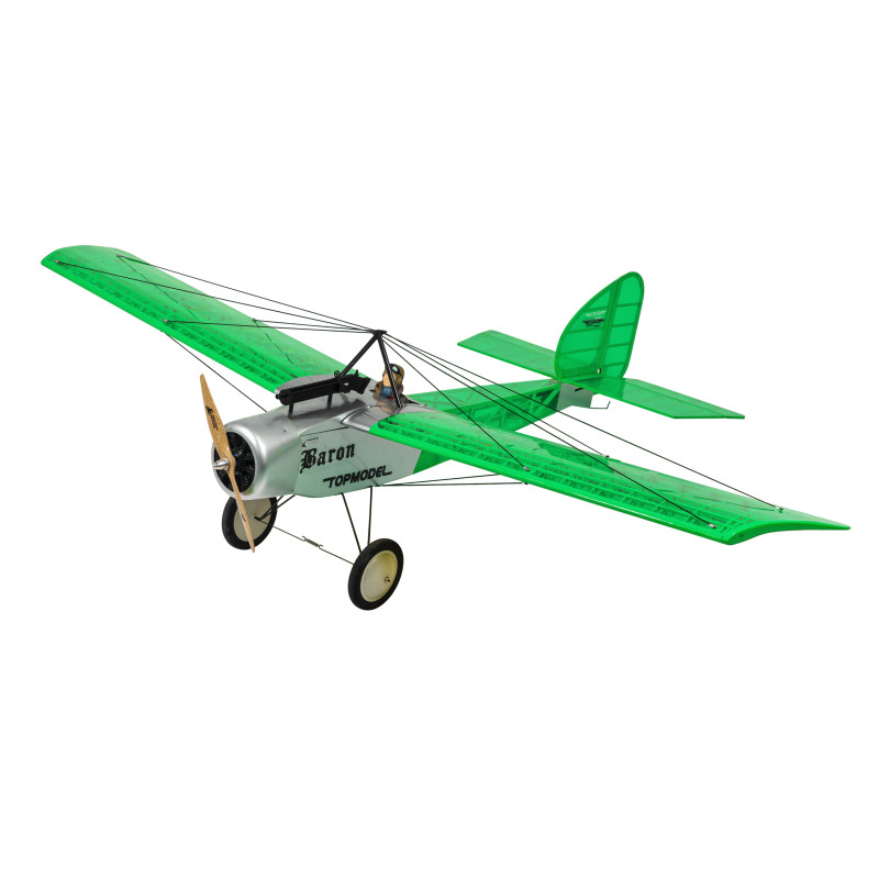 Avion Ecotop Baron Vert ARF env.1.57m - FLASH RC