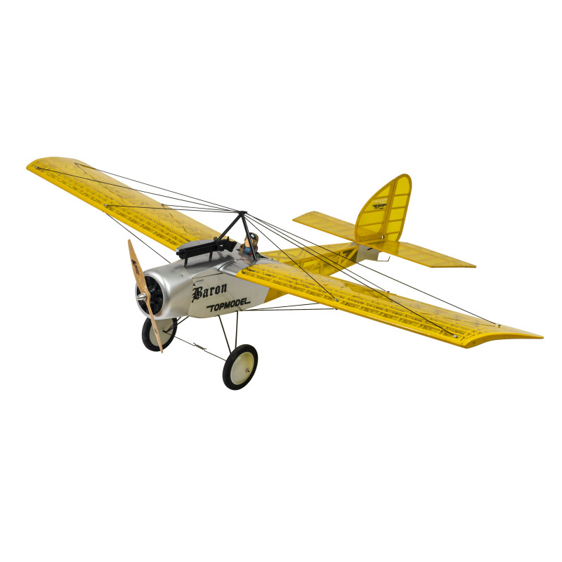 Avion Ecotop Baron jaune ARF env.1.57m - FLASH RC