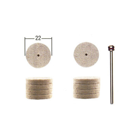 Proxxon POLISSEUR FEUTRE 10pcs - FLASH RC