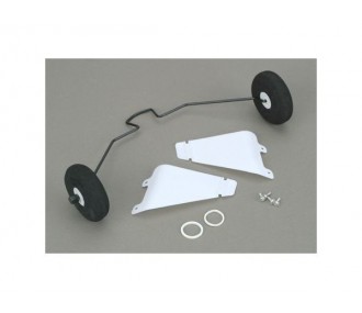 Train d atterrissage avec roues: Cub HOBBYZONE - HBZ7106 - FLASH RC