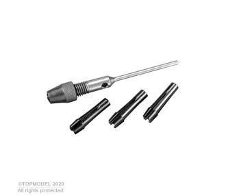MANDRIN ADAPTATEUR AVEC 4 PINCES - FLASH RC