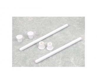 Fittings (parts) - 2 wing fixing pins with plugs: Cub HOBBYZONE - HBZ7124 - FLASH RC