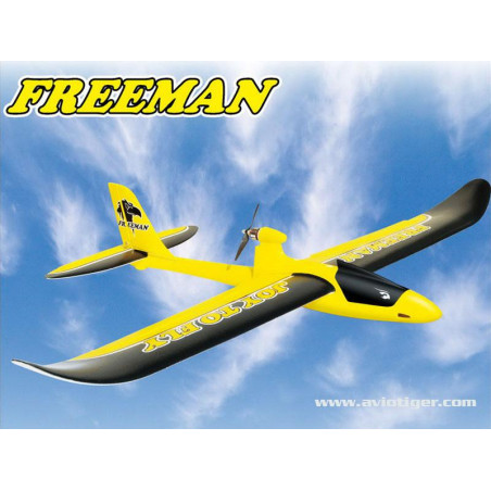 Motoplaneur RC - FREEMAN V3 1600mm RTF - FLASH RC