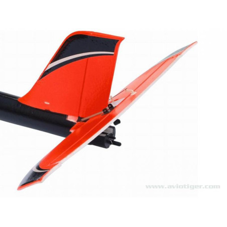 Motoplaneur RC - HUNTSMAN 1100mm V2 PNP ORANGE - FLASH RC