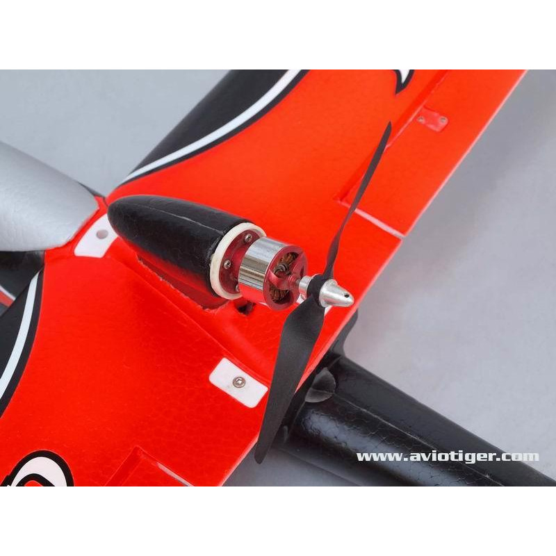 Motoplaneur RC - HUNTSMAN 1100mm V2 PNP ORANGE - FLASH RC