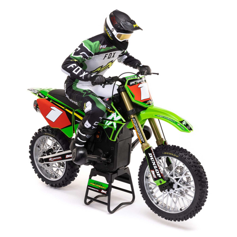 RC-Geländemotorrad - 1/4 Promoto-MX Motorcycle RTR with Battery and Charger, Pro Circuit - FLASH RC