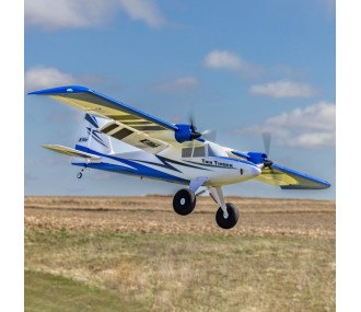 Aereo RC per principianti - Twin Timber 1.6m BNF Basic con AS3X e SAFE Select - FLASH RC 2