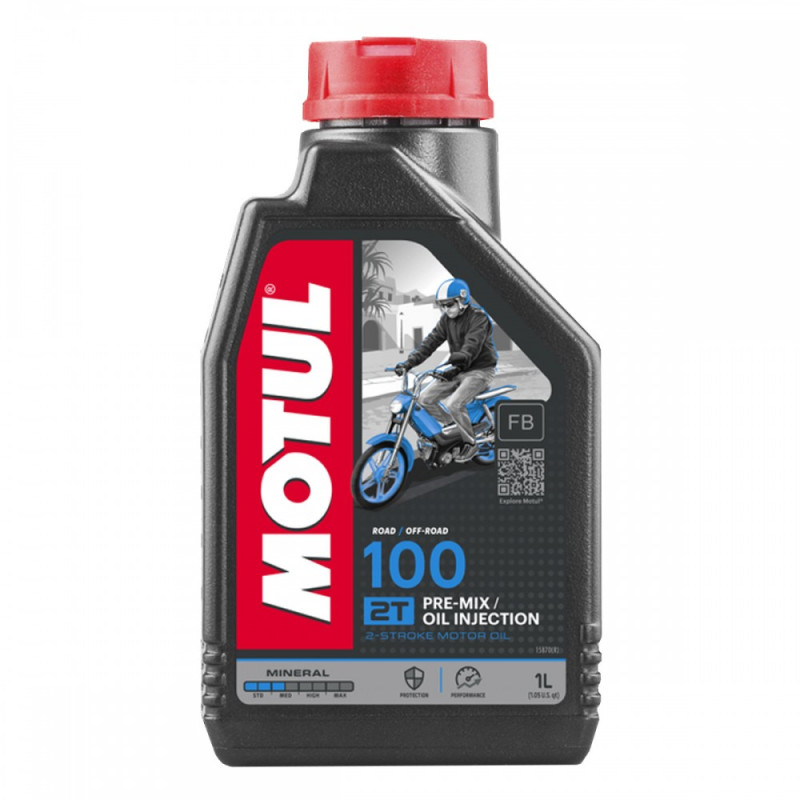 Huile minérale Motul 100 spéciale rodage