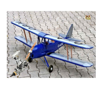 Pack Aircraft VQ model TIGER MOTH 46. 1.4m + Saito FA-62B - FLASH RC