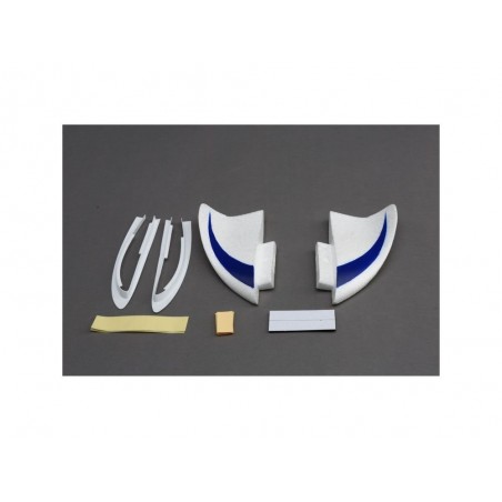 Fittings (parts) - Firebird DeltaRay - HOBBYZONE fin set - HBZ7925 - FLASH RC