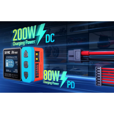 Chargeurs - B6 Neo DC charger (200W) - FLASH RC