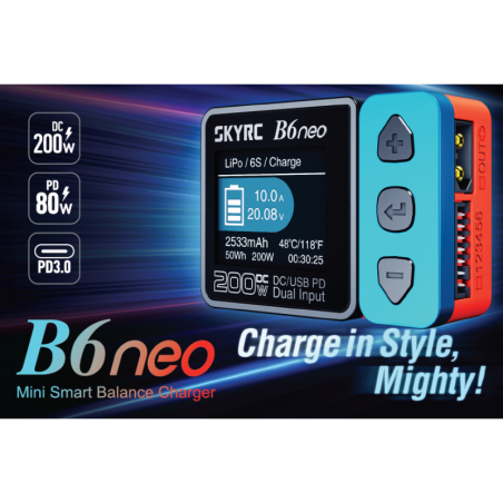 Chargeurs - B6 Neo DC charger (200W) - FLASH RC