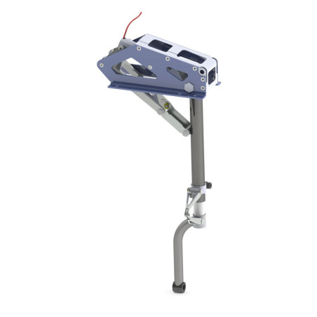 Paire de trains ROBART principale à 90 degrés avec jambe de force décalée P-51 de 6 po