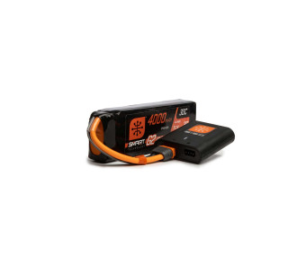 Chargeurs - 4000mAh 3S G2 LiPo Battery + S120 Charger - FLASH RC