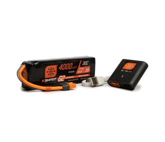 Chargeurs - 4000mAh 3S G2 LiPo Battery + S120 Charger - FLASH RC 2