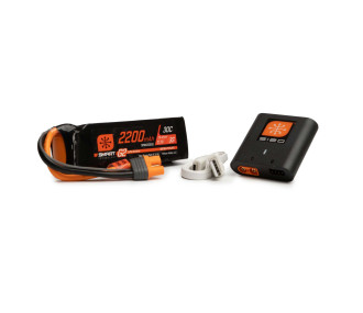 Chargeurs - 2200mAh 3S G2 LiPo Battery + S120 Charger - FLASH RC