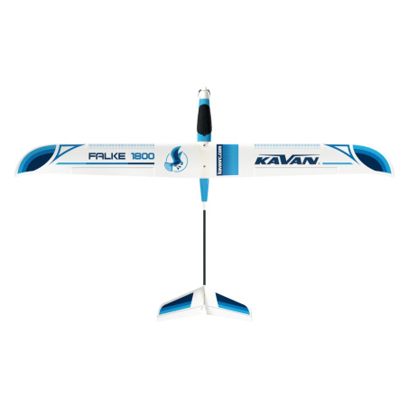 RC Motorsegler - Segelflugzeug KAVAN Falke blau1800mm PNP - FLASH RC