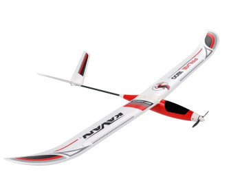 Motoaliante RC - KAVAN Falke Red 1800mm PNP Glider - FLASH RC