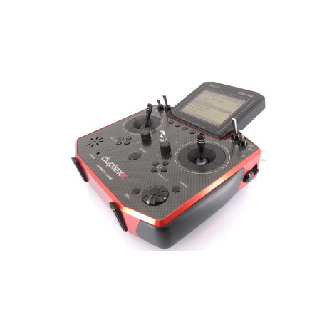 Radio Controls - Jeti DS16 Gen. 2 Carbon Line Red 2.4Ghz Duplex + R10 - FLASH RC