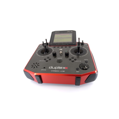 Radio Controls - Jeti DS16 Gen. 2 Carbon Line Red 2.4Ghz Duplex + R10 - FLASH RC