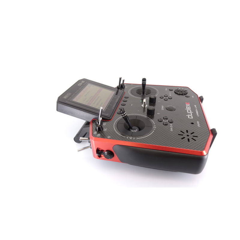 Radio Controls - Jeti DS16 Gen. 2 Carbon Line Red 2.4Ghz Duplex + R10 - FLASH RC