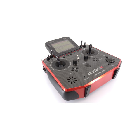 Radiocomandi - Jeti DS16 Gen. 2 Carbon Line Red 2.4Ghz Duplex + R10 - FLASH RC