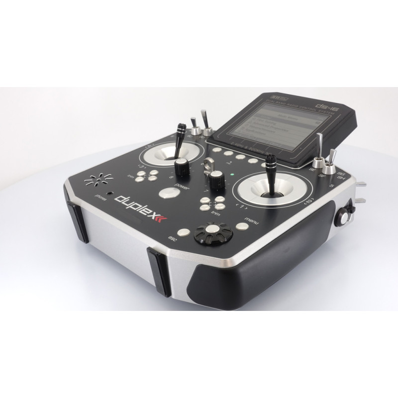 Radiocommandes - Jeti DS16 Gen. 2 Argent 2.4Ghz Duplex + R10 - FLASH RC
