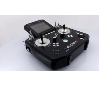 Mandos Radio - Jeti DS16 Gen. 2 Negro 2.4Ghz Duplex + R10 - FLASH RC