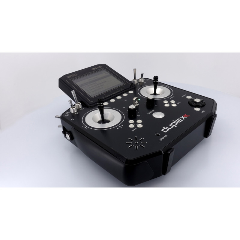 Funkfernsteuerungen - Jeti DS16 Gen. 2 Schwarz 2.4Ghz Duplex + R10 - FLASH RC