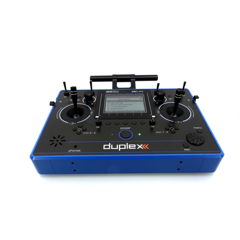 Radio Controls - Jeti DC-14 Gen. 2 Blue 2.4Ghz Duplex - FLASH RC