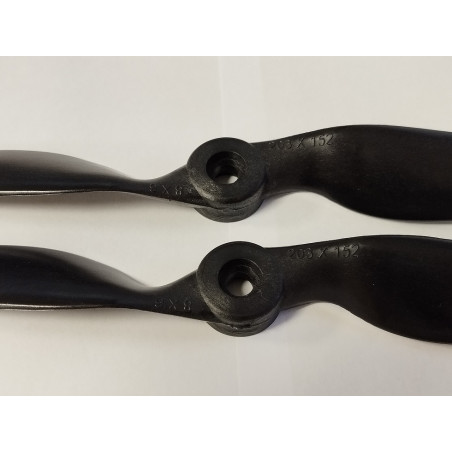 Set of two Laser Arrow 9X8 propellers