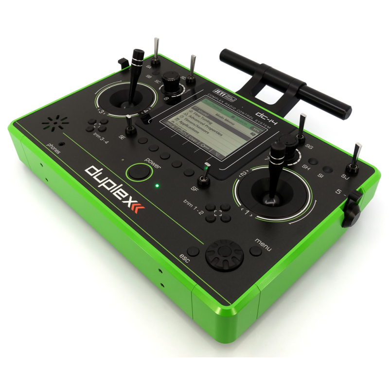 Radiocomandi - Jeti DC-14 Gen. 2 verde 2.4Ghz Duplex - FLASH RC