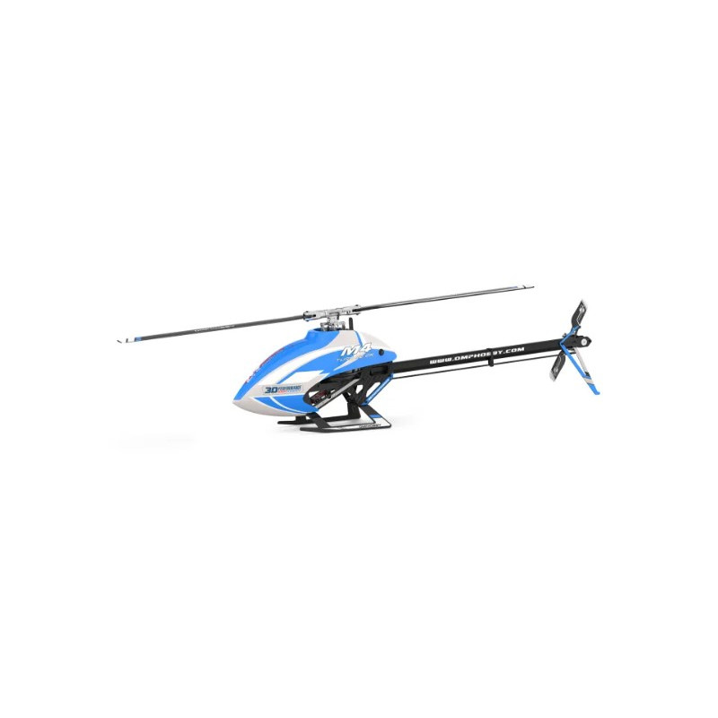 Helicóptero OMPHobby Blue M4 RC kit - FLASH RC