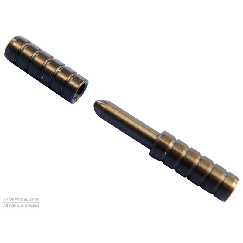 FLASH RC - ZENTRIERUNGSSPITZE Ø6mm, lang, 1 Satz -.