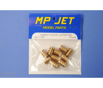 INSERT FILETE M4 10pcs LAITON 2