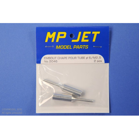 EMBOUT POUR TUBE Ø6/M2,5 2pcs