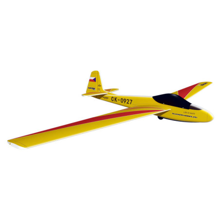 FLASHRC - Lunak orange approx.2.00m ARF Hacker ModeL covered wings/empennages