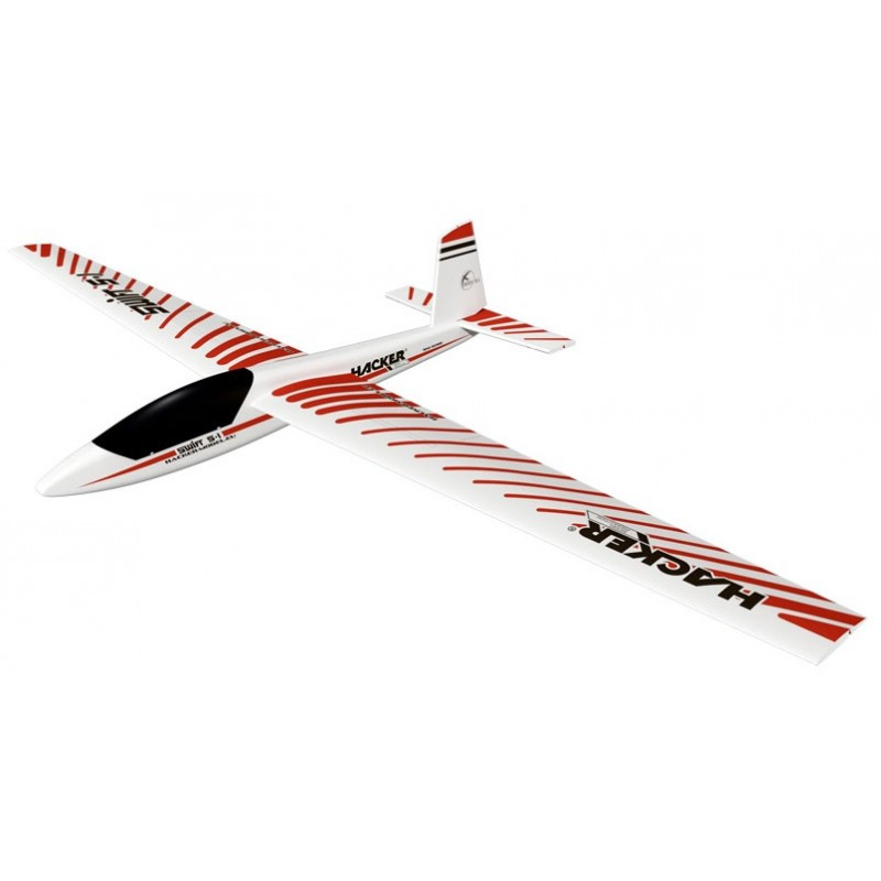 Avion Hacker Model Swift rouge env.2.00m ARF ailes/empennages recouverts - FLASH RC