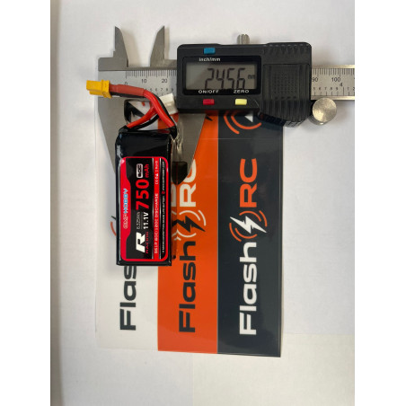 OMP HOBBY Akku - LiPo Battery 11.1V 3S 750mAh 60C