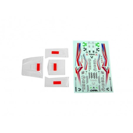 AXIAL AXI230012 Body Panel Set (Clear): UTB - FLASH RC