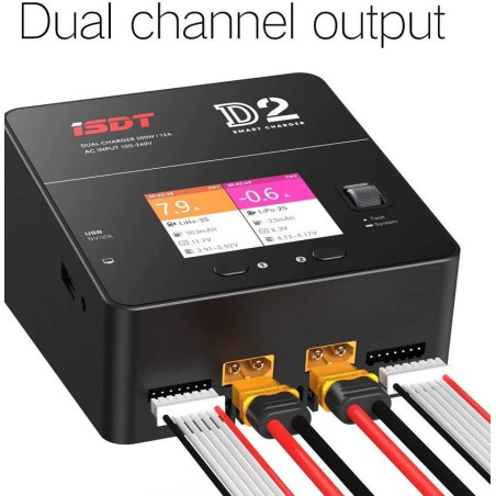 ISDT - D2 Mark 2 Chargeur de balance de la batterie Lipo - FLASH RC